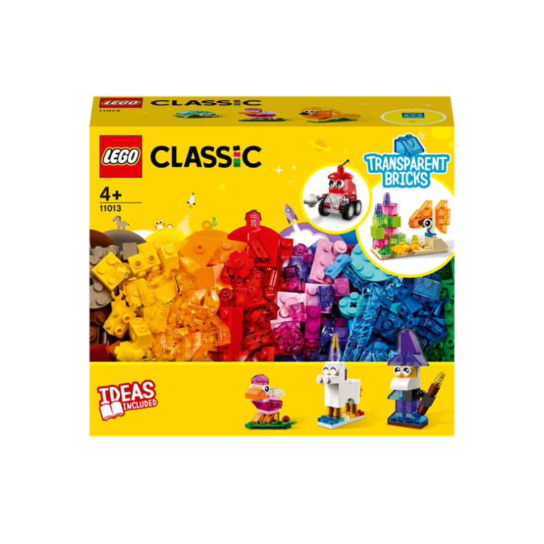 LEGO Classic 11013 Kreative gennemsigtige klodser