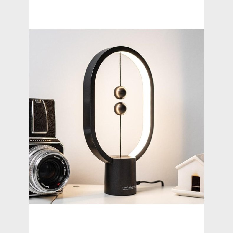 Mikamax mm - Oval Balance Lamp Mini - Dark Grey