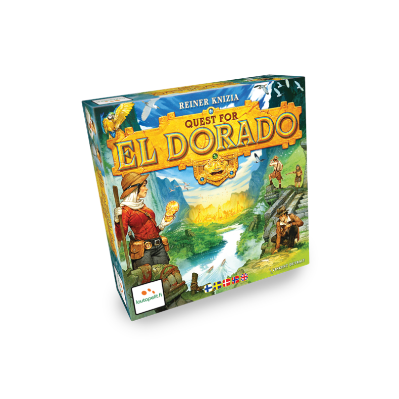 Lautapelit Quest for El Dorado (Nordic+EN)