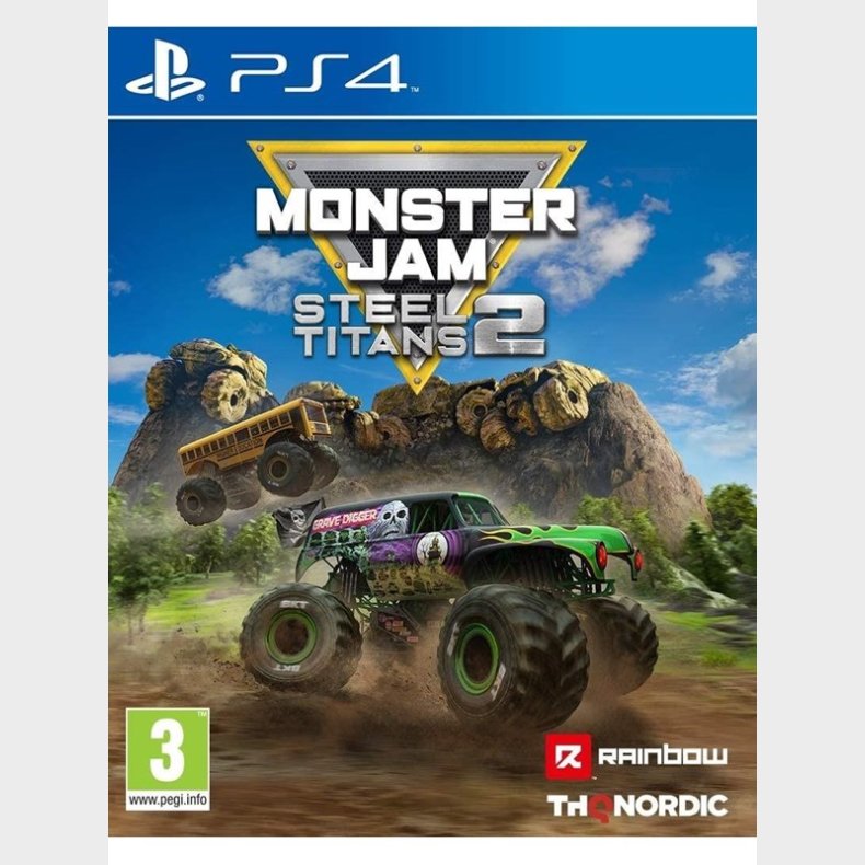 Monster Jam Steel Titans 2 - Sony PlayStation 4 - Racing