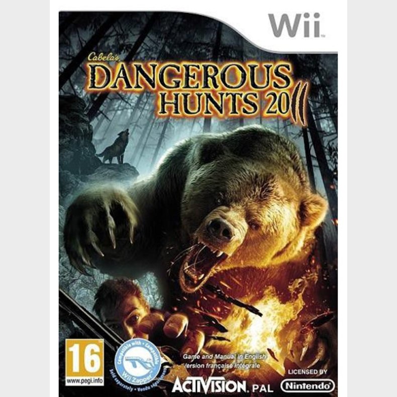 Cabela&apos;s Dangerous Hunts 2011 - Nintendo Wii - Jagt