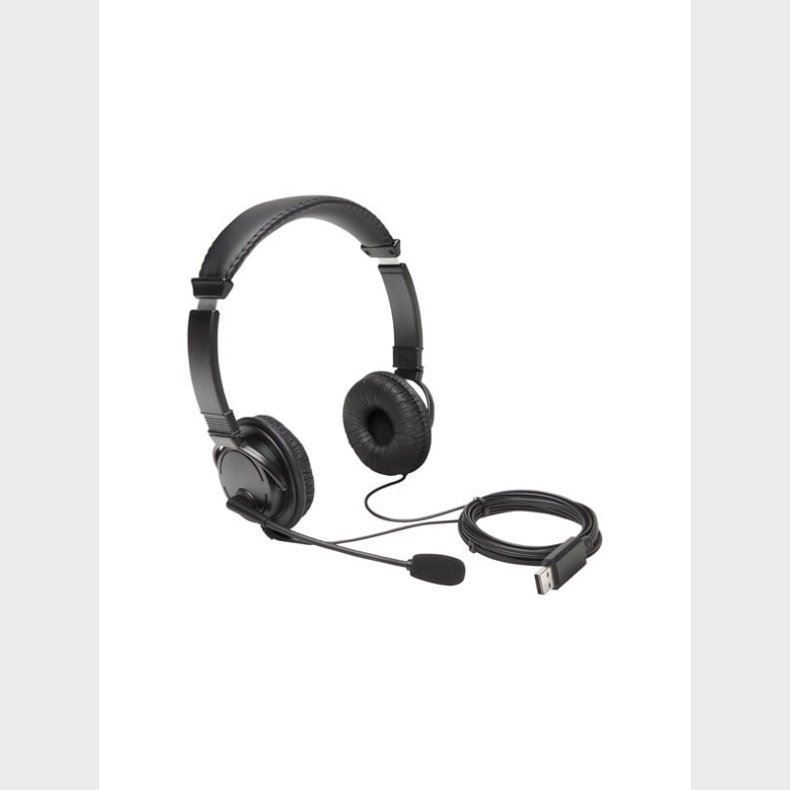 Kensington USB headset med mikrofon