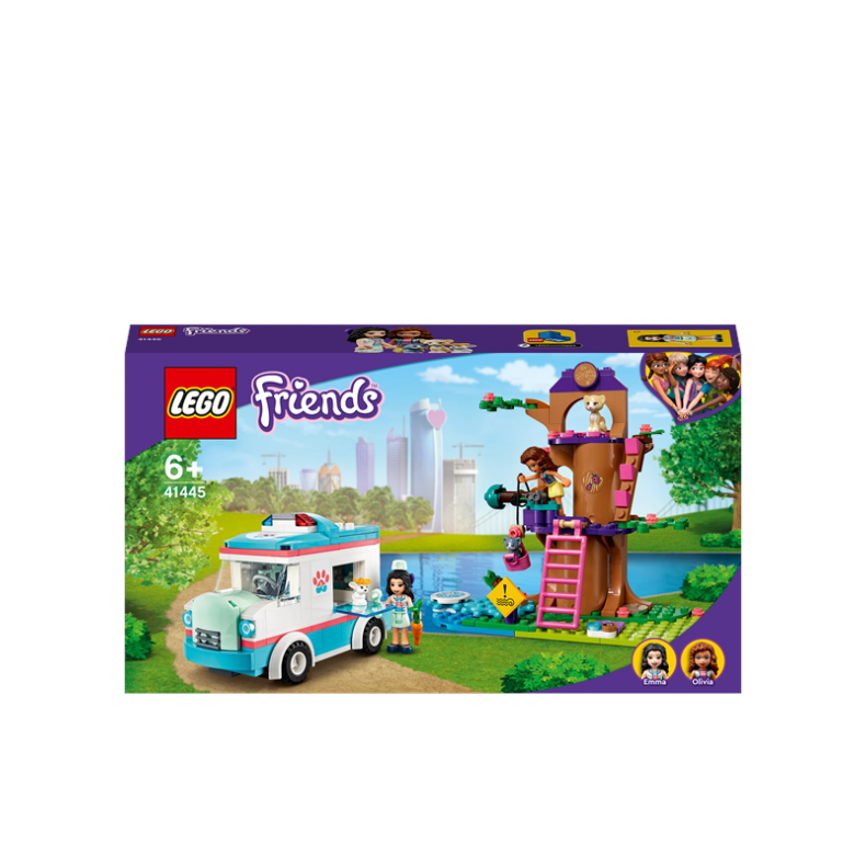 LEGO Friends 41445 Dyrlgeklinikkens ambulance