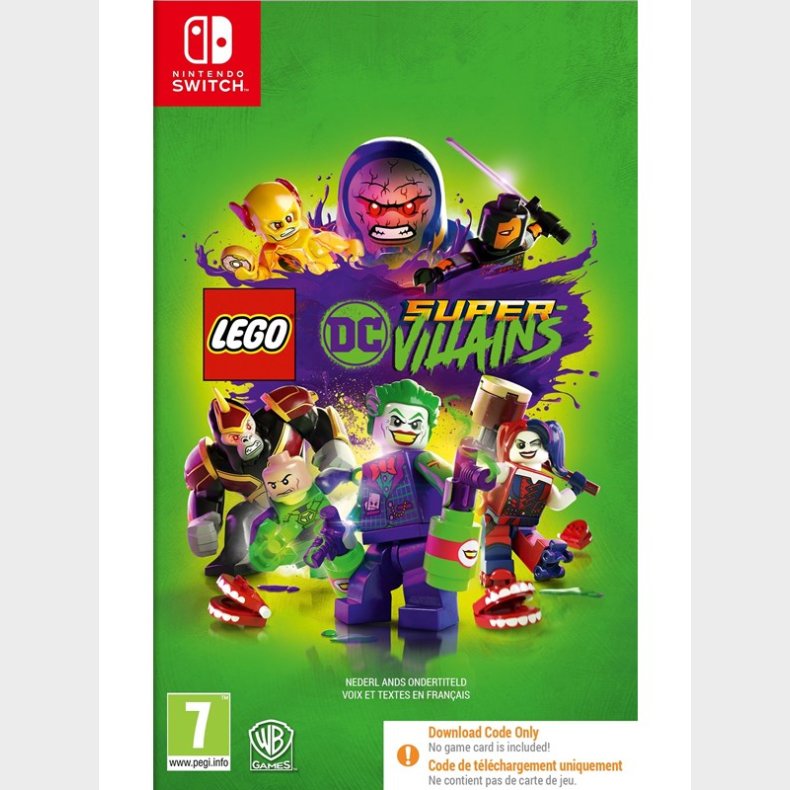 LEGO DC Super-Villains (Code in a Box) - Nintendo Switch - Action/Adventure