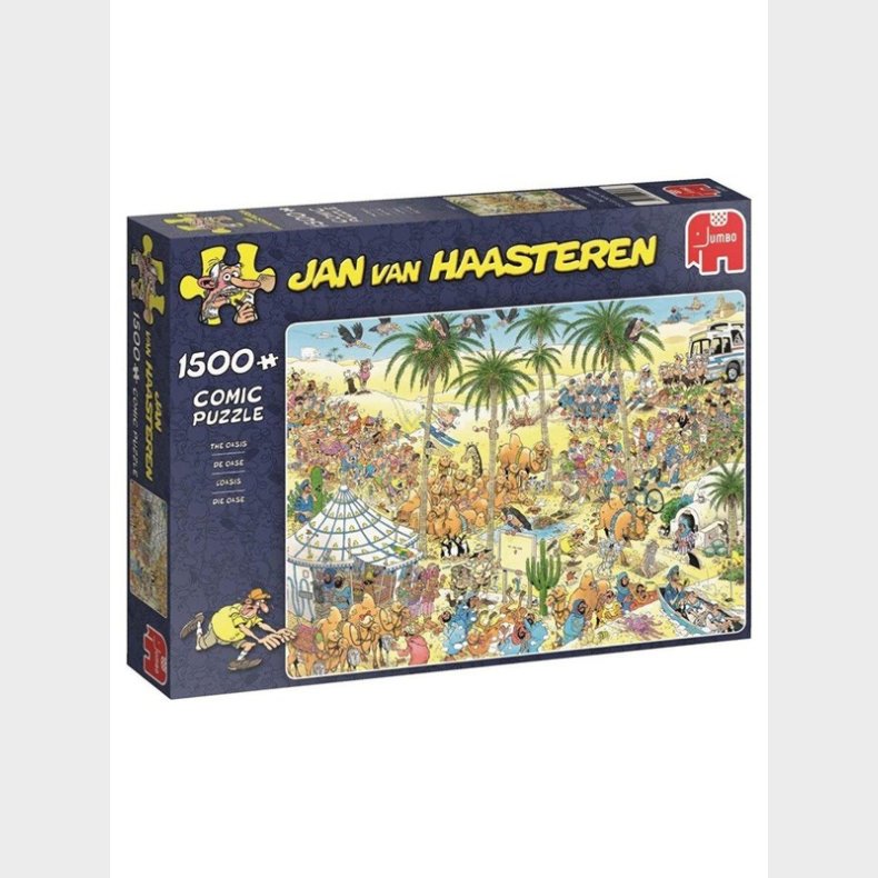 Jumbo Puslespil Jan van Haasteren - The Oasis (1500 pieces)