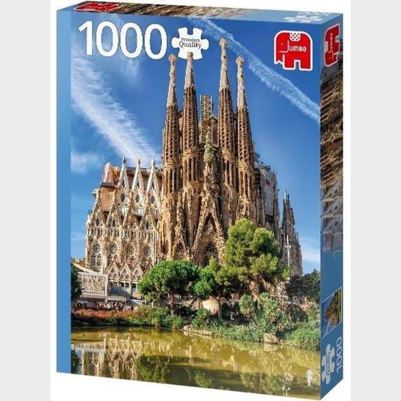 Jumbo Puslespil - Sagrada Familia View Barcelona (100