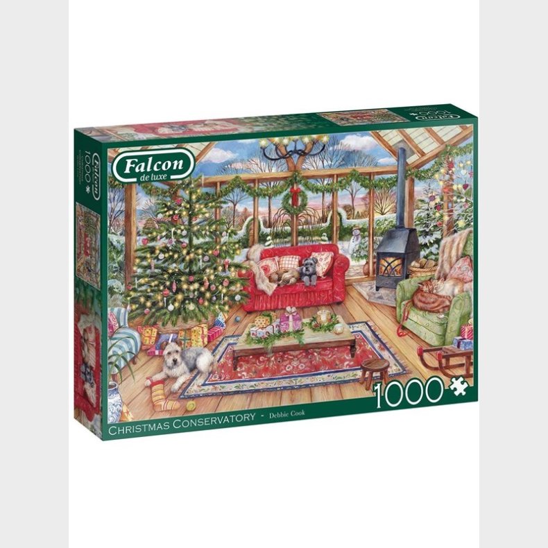 Jumbo Puslespil Falcon - Christmas Conservatory (1000 piece