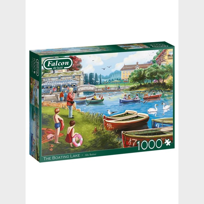 Jumbo Puslespil Falcon - The Boating Lake (1000 pieces)