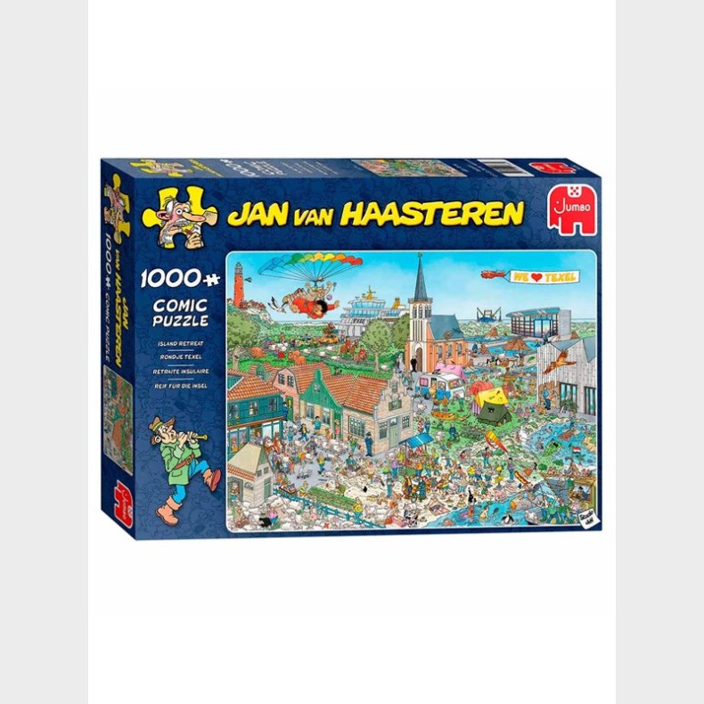 Jumbo Puslespil Jan van Haasteren - Island Retreat 1000