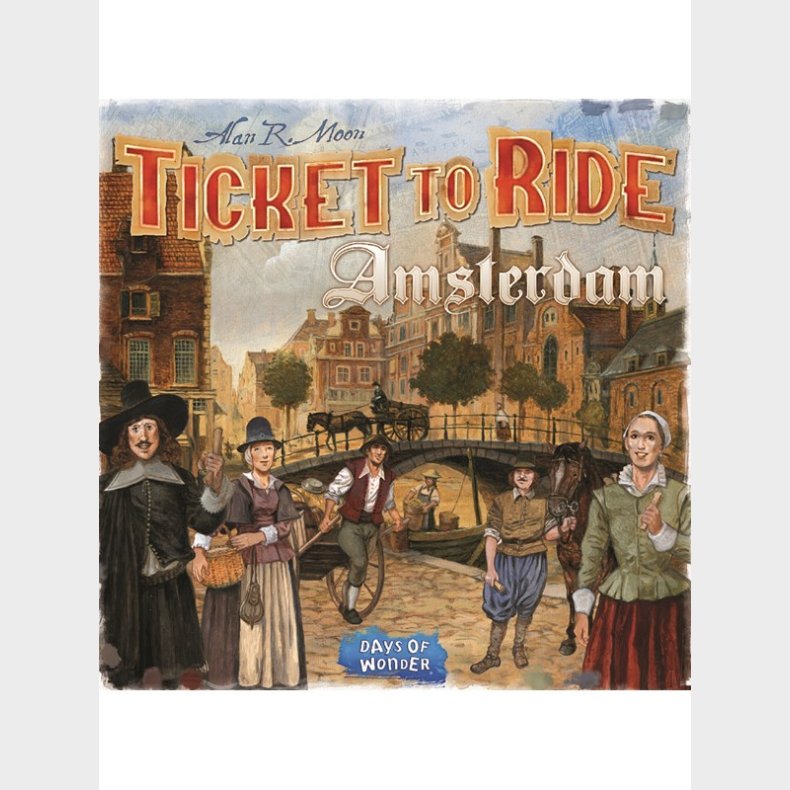 Days of Wonder Ticket to Ride Amsterdam (Nordic/DE/UK)