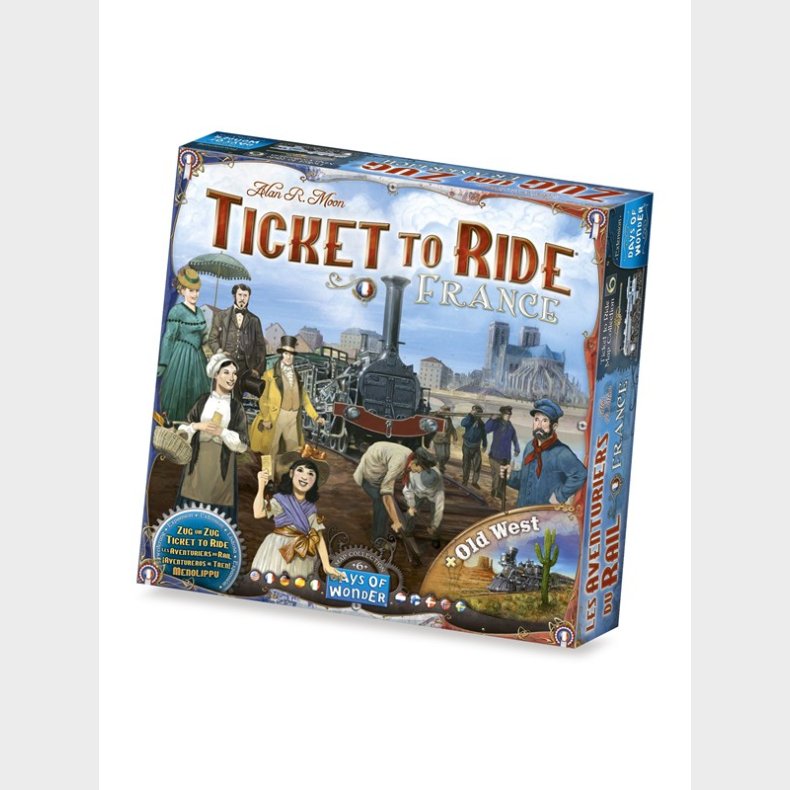 Days of Wonder Ticket To Ride Map Coll. #6 France (Nordic/DE/EN)