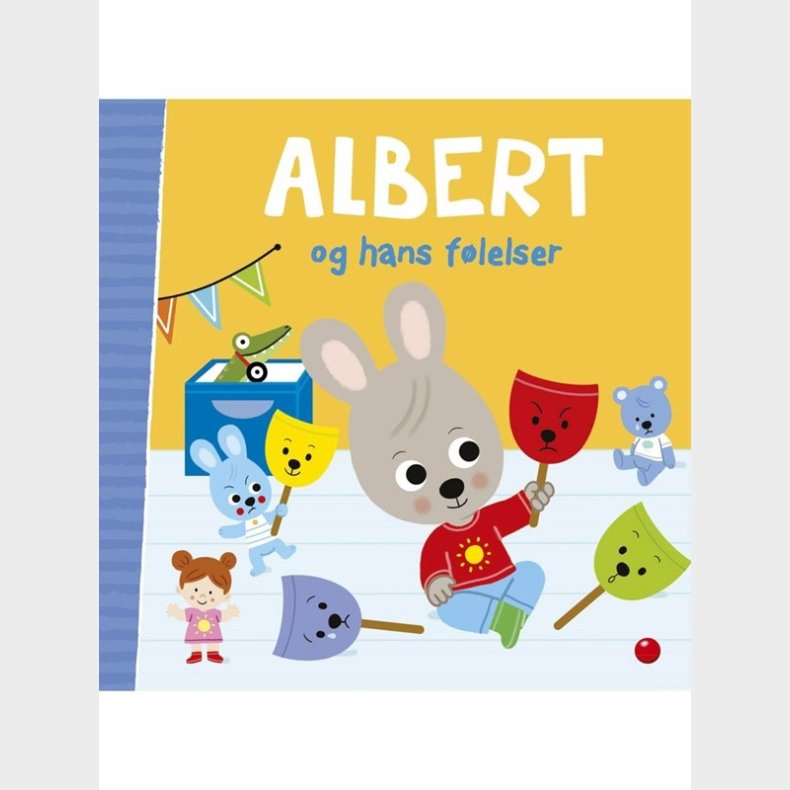 Albert og hans flelser - Brnebog - hardback