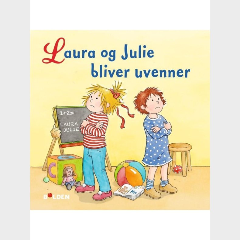 Laura og Julie bliver uvenner - Brnebog - hardcover