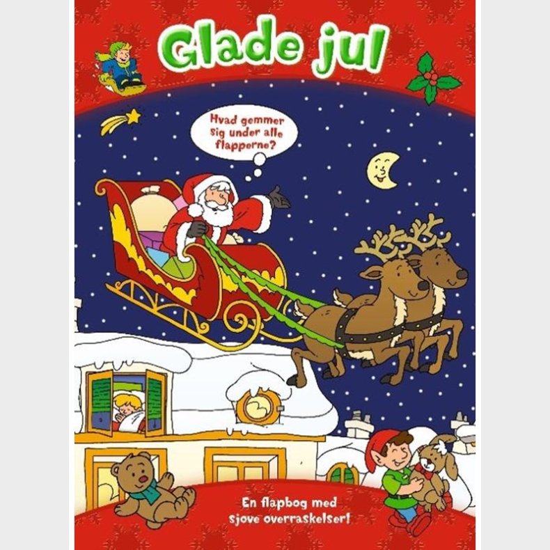 Den store flapbog: Glade jul - Brnebog - hardcover