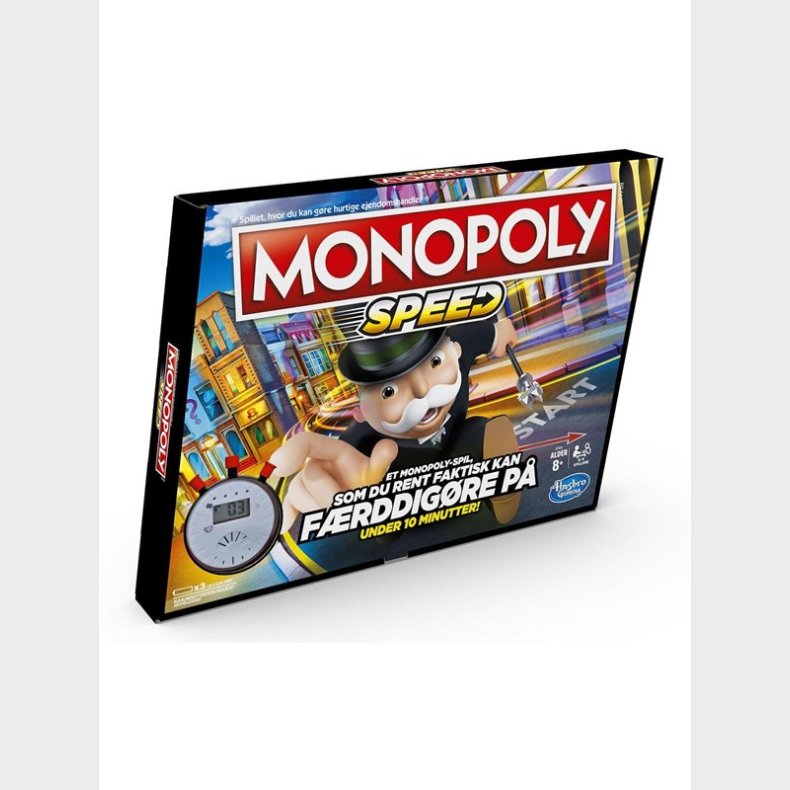 Hasbro HGA MONOPOLY SPEED (Danish)