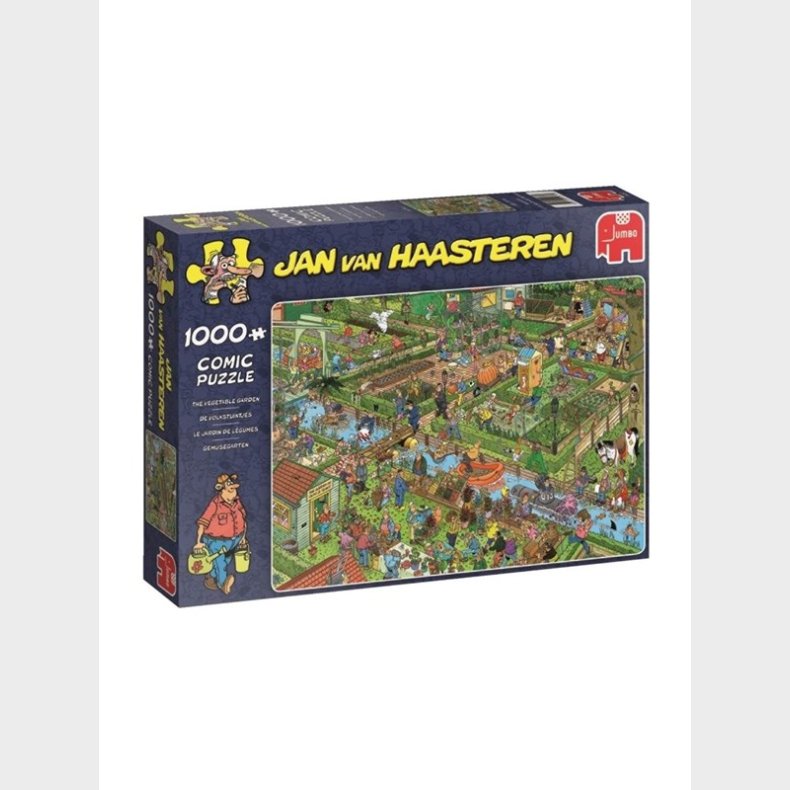 Jumbo Puslespil Jan van Haasteren - Vegetable garden (1000