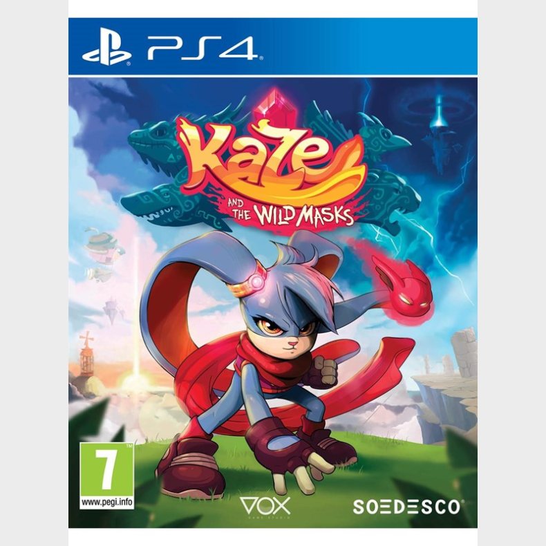 Kaze and the Wild Masks - Sony PlayStation 4 - Platformer