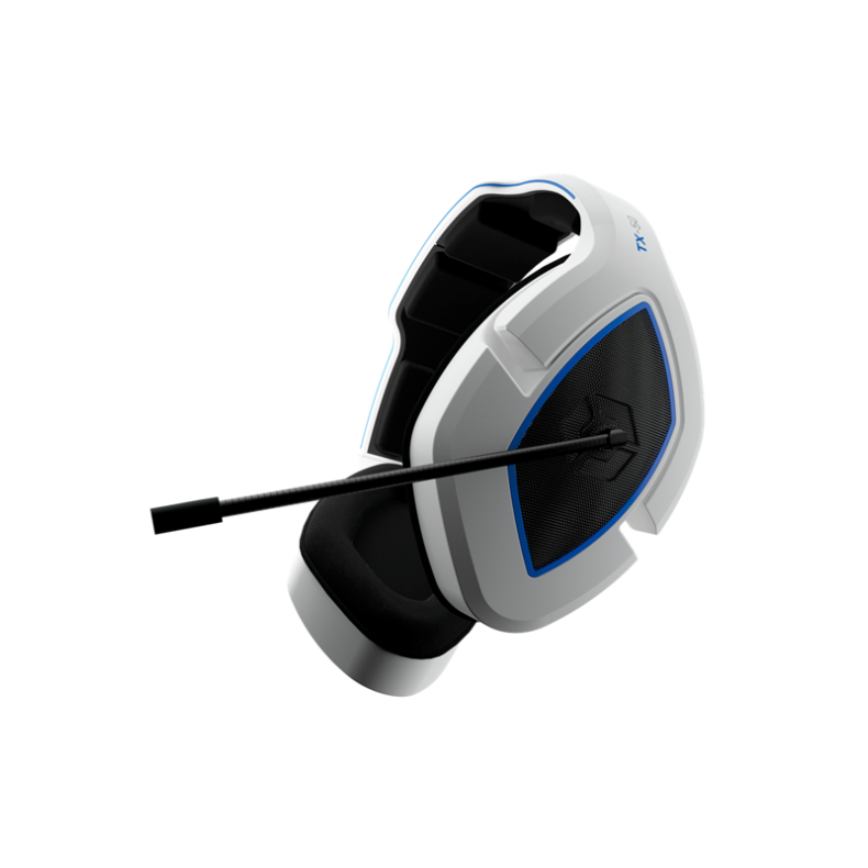 Gioteck Headset TX-50 stereo wei&szlig;/blau.3.5mm Buc