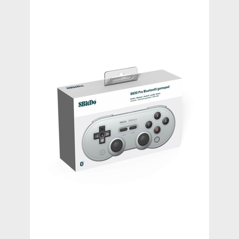 8BitDo SN30 Pro Gamepad Grey Edition - Controller - Android