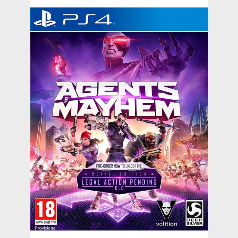 Agents of Mayhem - Retail Edition - Sony PlayStation 4 - Action