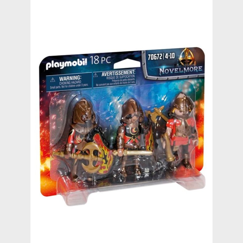 Playmobil Novelmore - 3er st Burnham Raiders