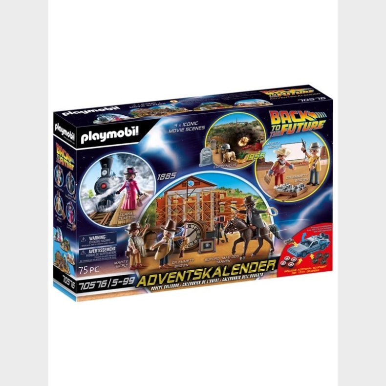 Playmobil Julekalender "Back to the Future Part III"