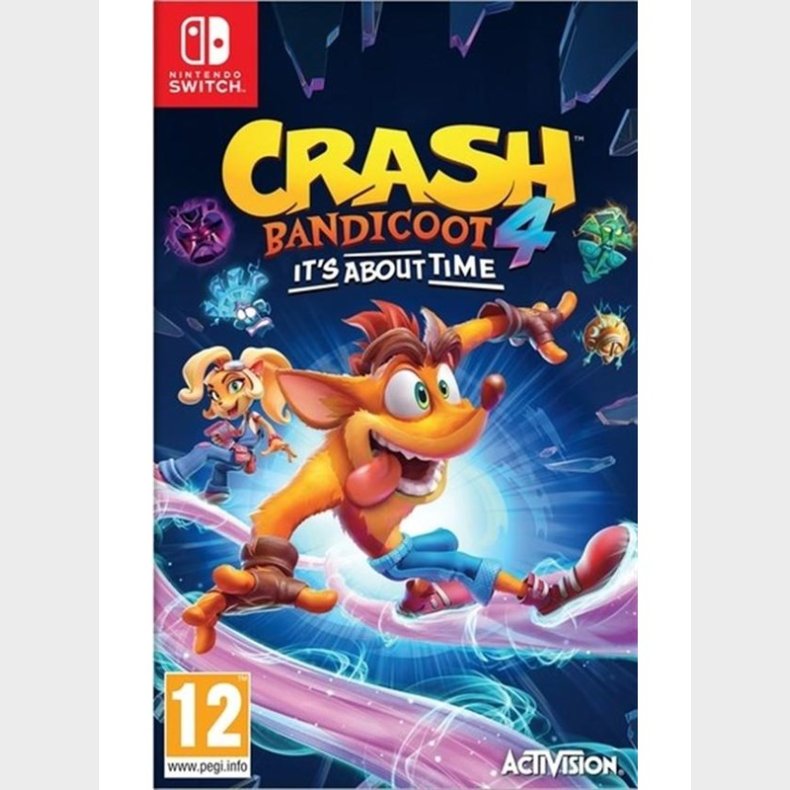 Crash Bandicoot 4: It&apos;s About Time - Nintendo Switch - Platformer