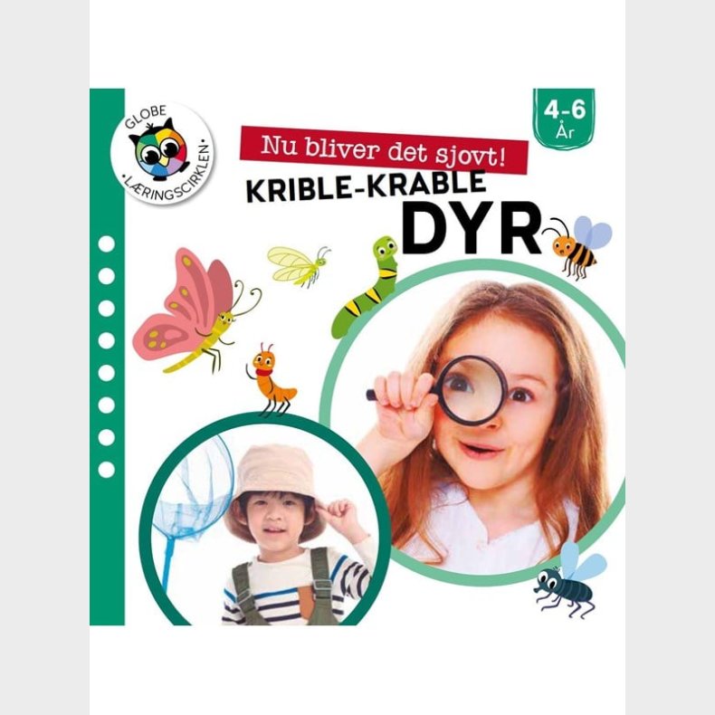 Nu bliver det sjovt - Krible-Krable dyr - Brnebog - hardcover