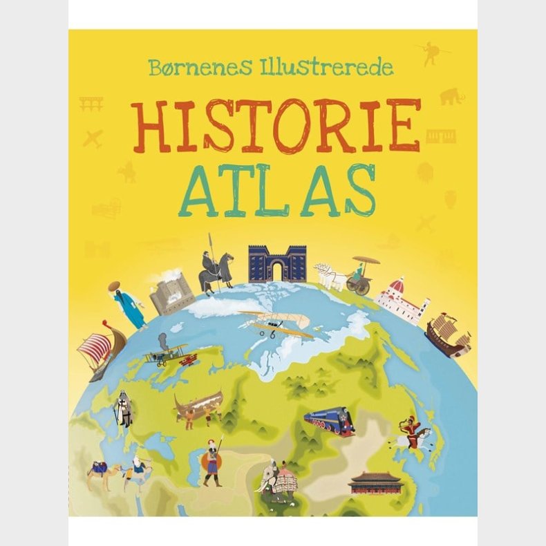 Brnenes illustrerede historie atlas - Brnebog - hardcover