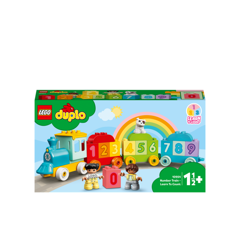 LEGO DUPLO 10954 Tog med tal - lr at tlle