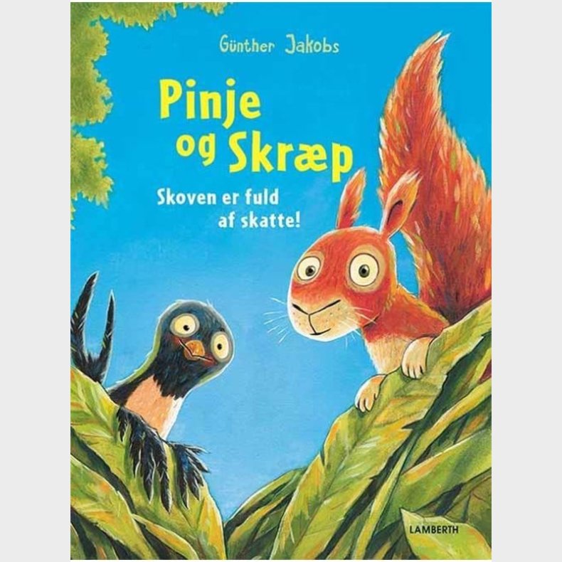 Pinje og Skrp - Skoven er fuld af skatte! - Brnebog - hardcover