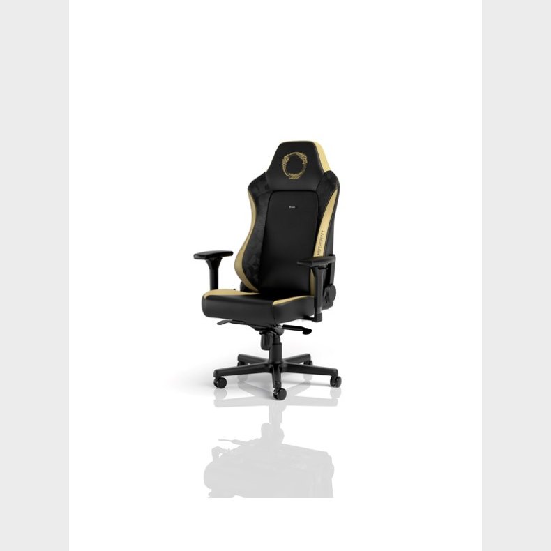 noblechairs HERO Gaming Chair - The Elder Scrolls Gamer Stol - Sort / Guld - PU Lder - Op til 150 kg