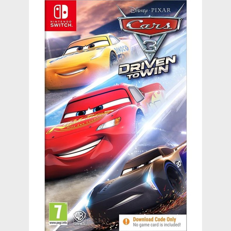 Cars 3: Driven to Win (Code in a Box) - Nintendo Switch - Racing