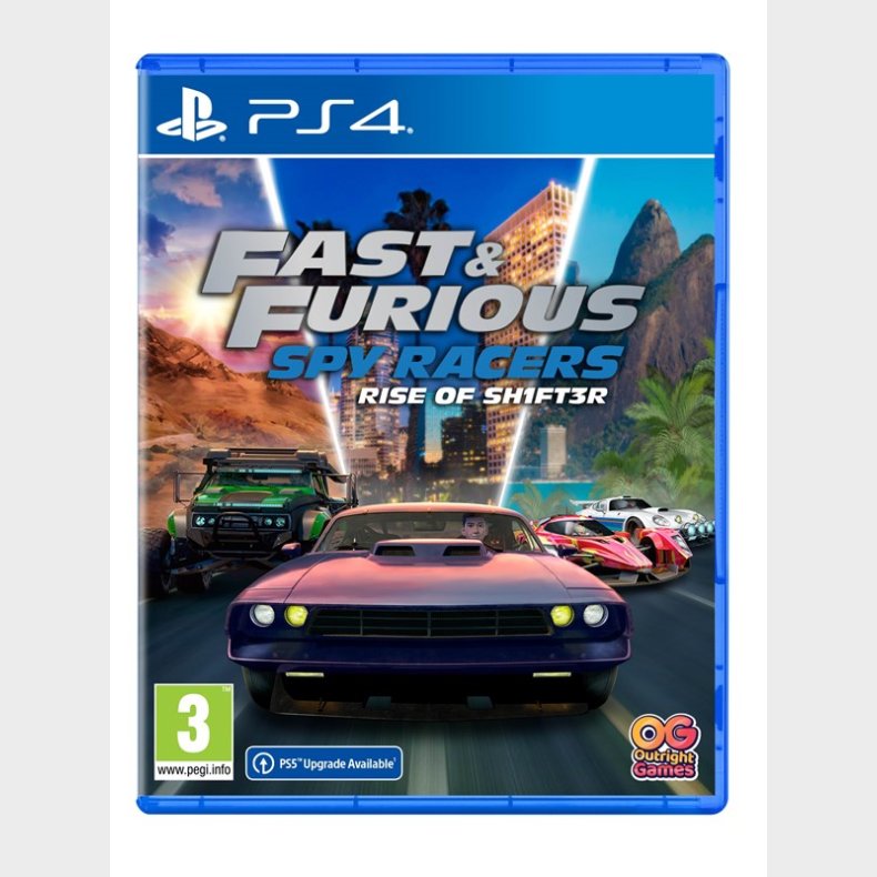 Fast &amp; Furious: Spy Racers Rise Of SH1FT3R - Sony PlayStation 4 - Racing