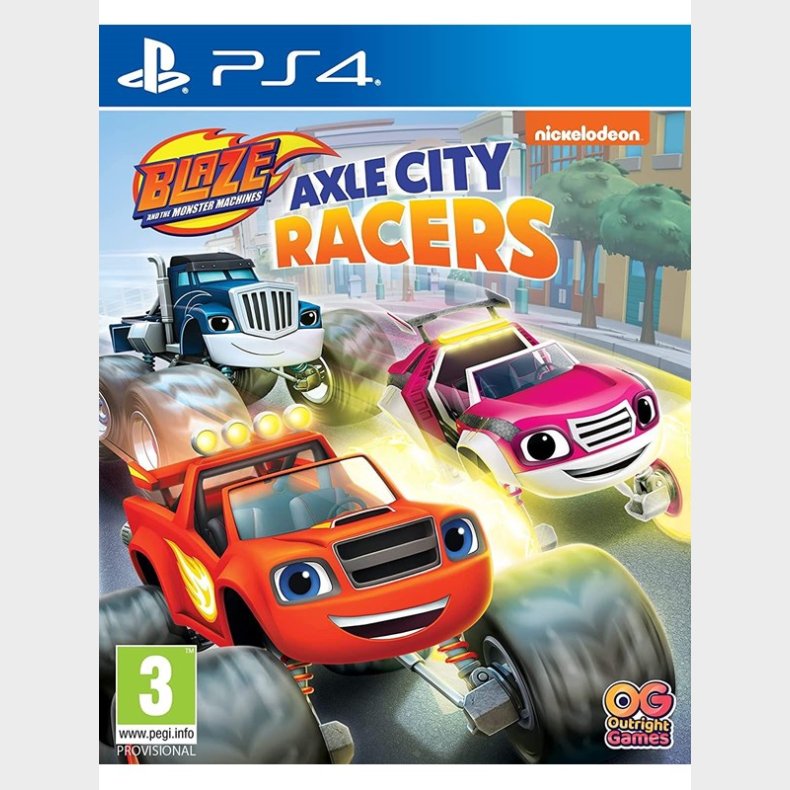 Blaze And The Monster Machines: Axle City Racers - Sony PlayStation 4 - Racing