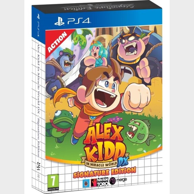 Alex Kidd in Miracle World DX - Signature Edition - Sony PlayStation 4 - Platformer