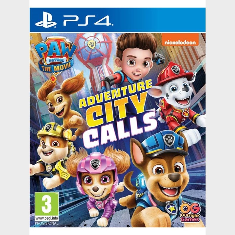 PAW Patrol The Movie: Adventure City Calls - Sony PlayStation 4 - Platformer