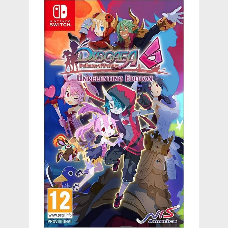 Disgaea 6: Defiance of Destiny - Unrelenting Edition - Nintendo Switch - RPG