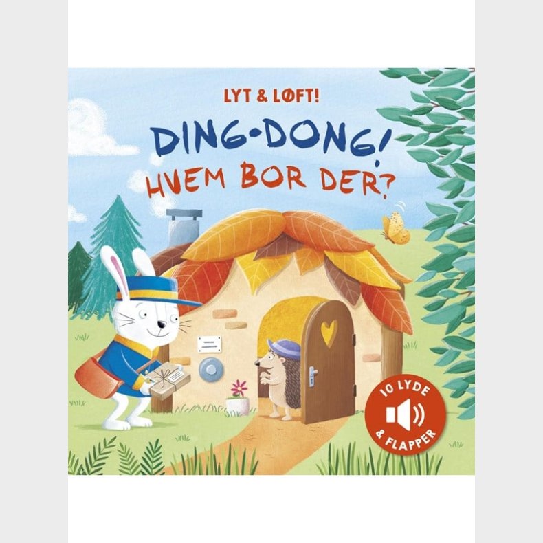 Ding-dong! Hvem bor der? - Brnebog - Board books