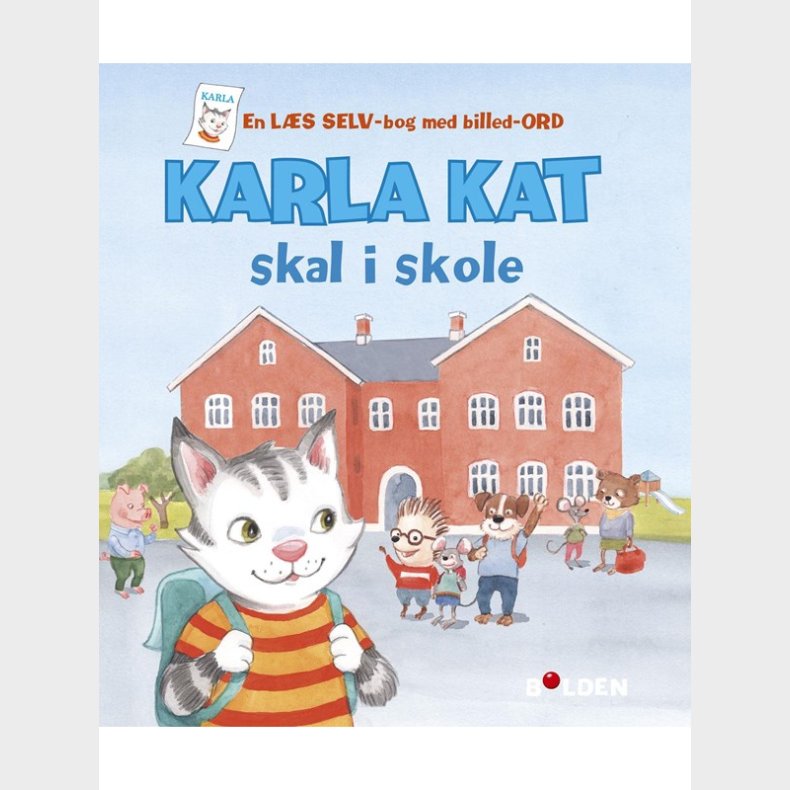 Karla Kat skal i skole - Brnebog - hardcover