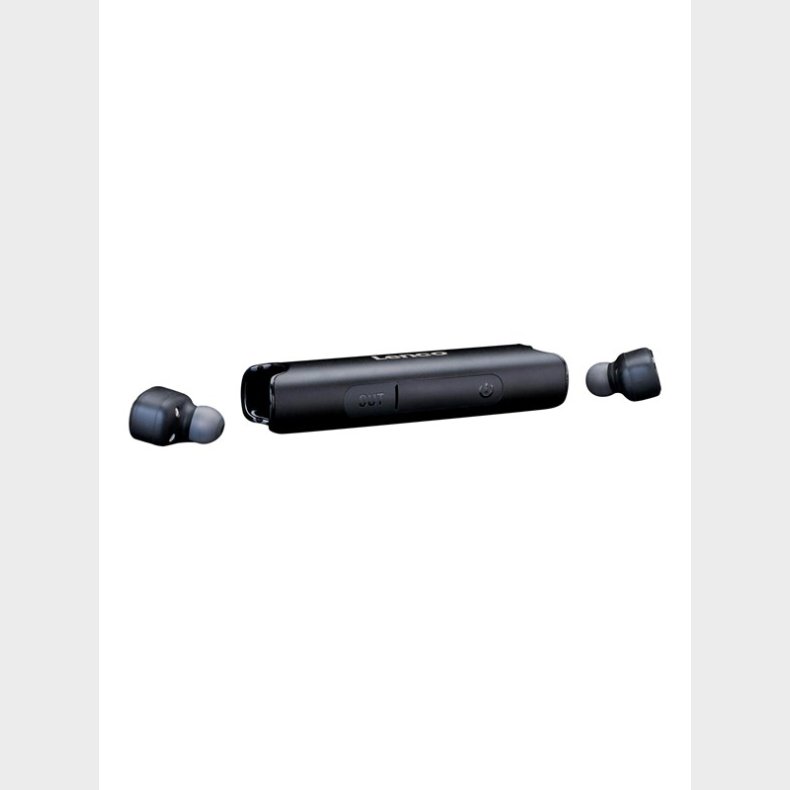 Lenco EPB-440BK - Bluetooth&reg; Headset Waterproof In-Ear Docking - Black