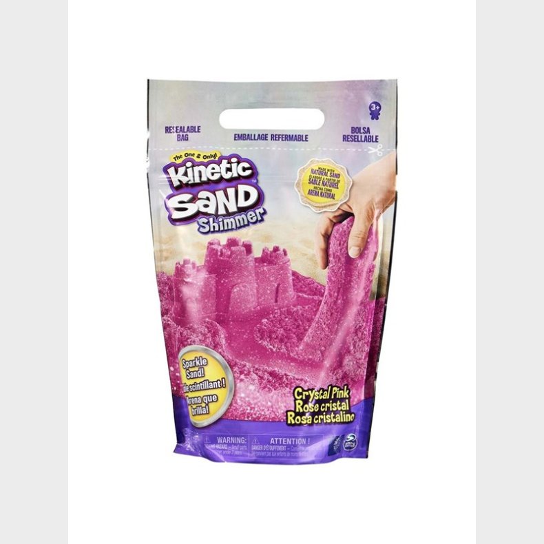 Kinetic Sand Glitter Sand Pink, 900g