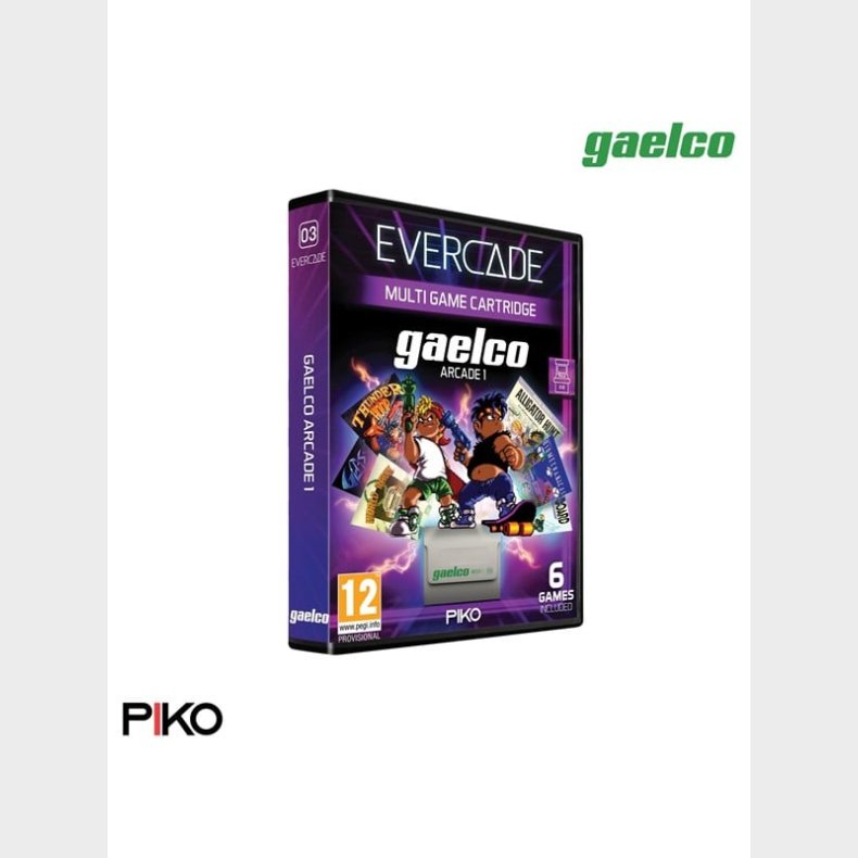 Gaelco (Piko) Arcade Cartridge 1 - Evercade