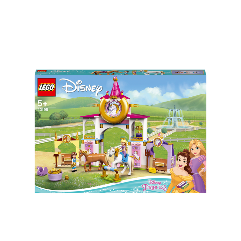 LEGO Disney 43195 Belle og Rapunzels kongelige stalde