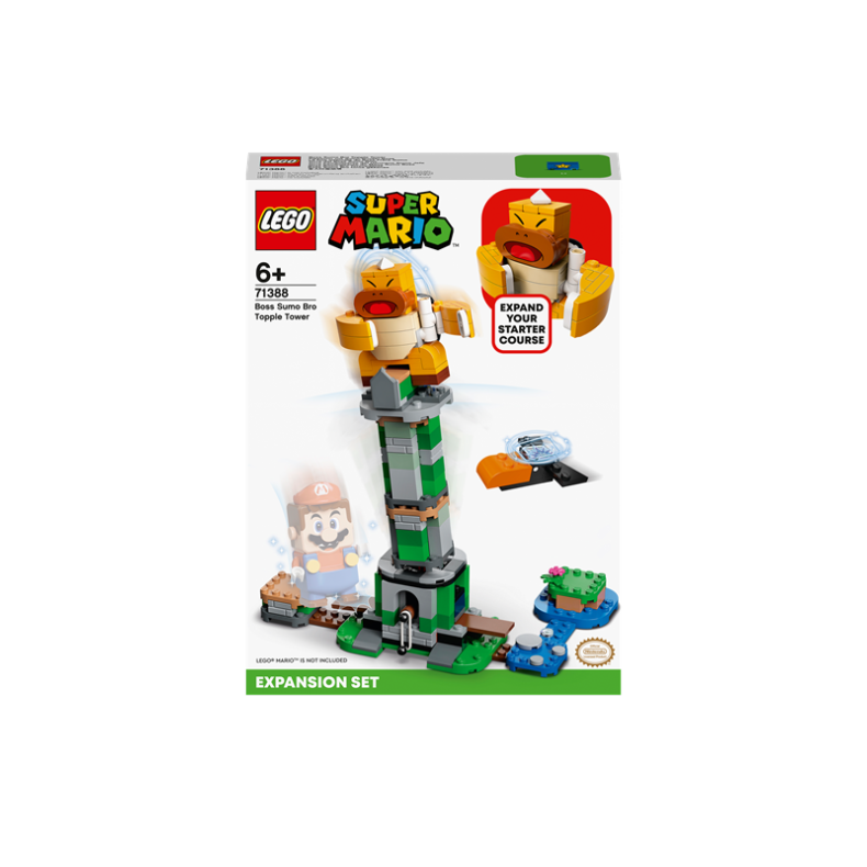 LEGO Super Mario 71388 Sumo Bro-bossens vltetrn - udvidelsesst