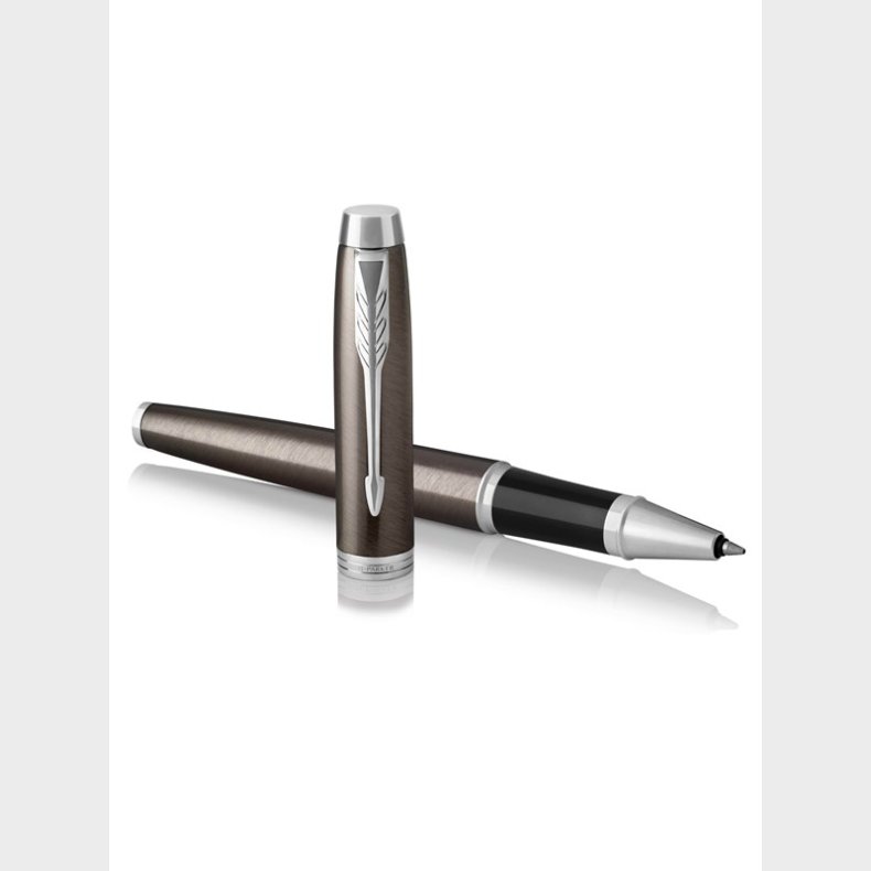 Parker IM-kuglepen | mrk espresso | fin spids sort blk