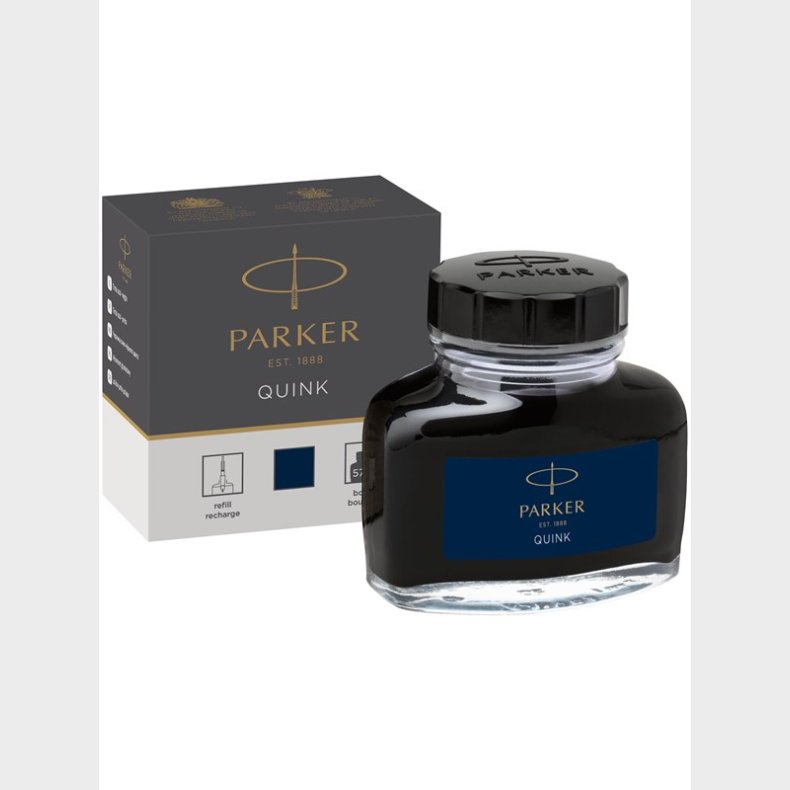 Parker PARKER QUINK-blkflaske, blsort, 57 ml