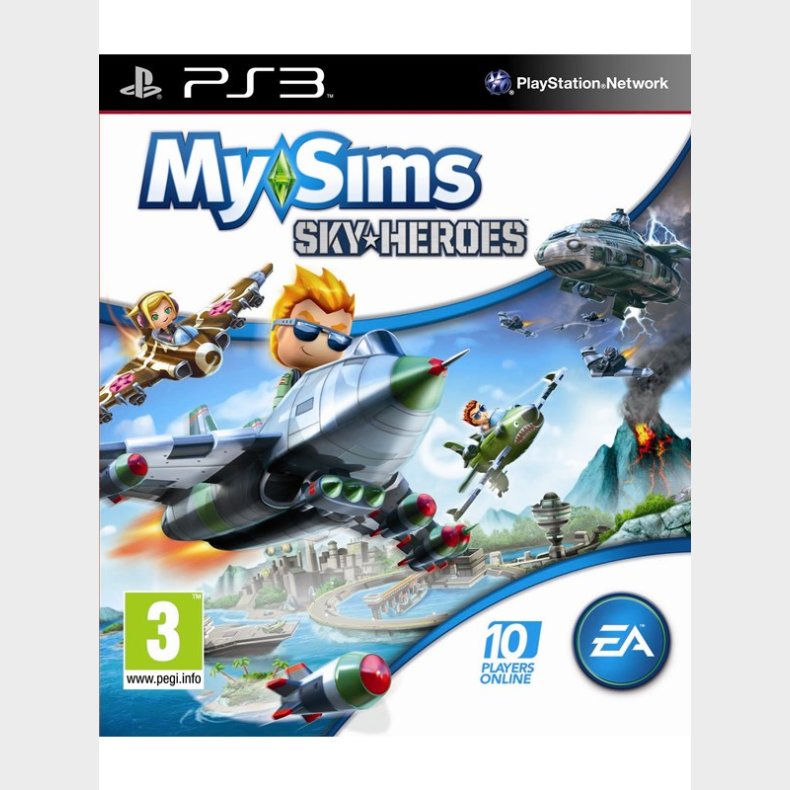 MySims SkyHeroes - Sony PlayStation 3 - Action/Adventure