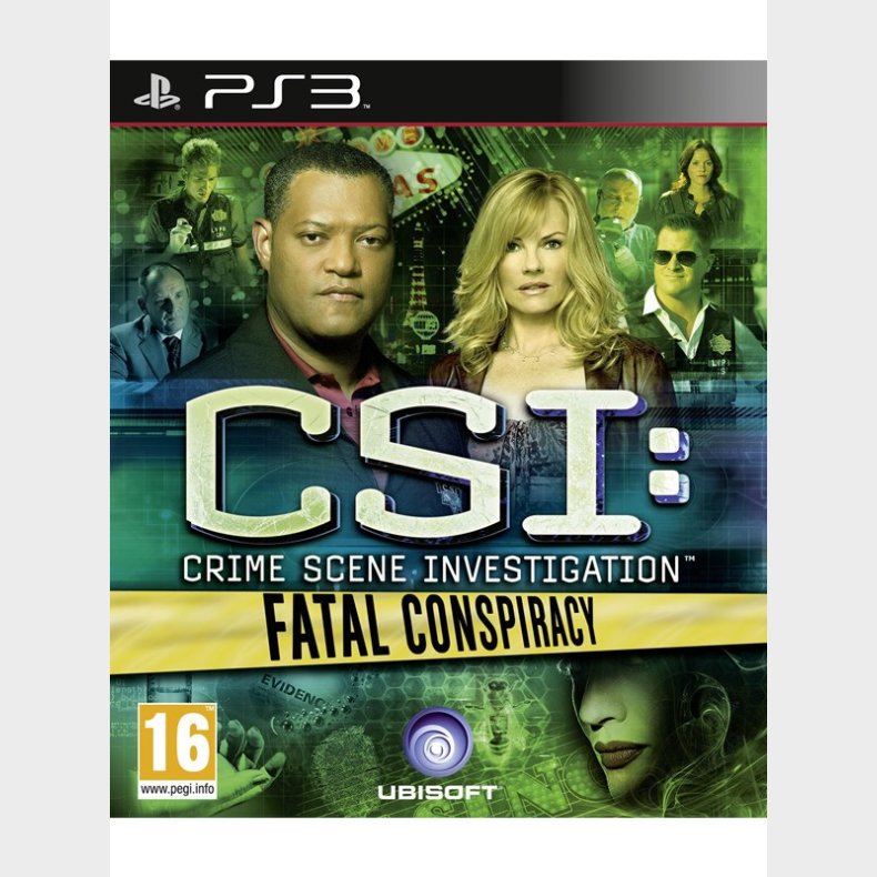 CSI: Crime Scene Investigation - Fatal Conspiracy - Sony PlayStation 3 - Eventyr