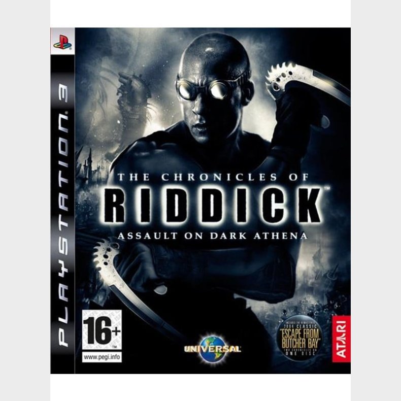 Chronicles of Riddick: Assault on Dark Athena - Sony PlayStation 3 - FPS